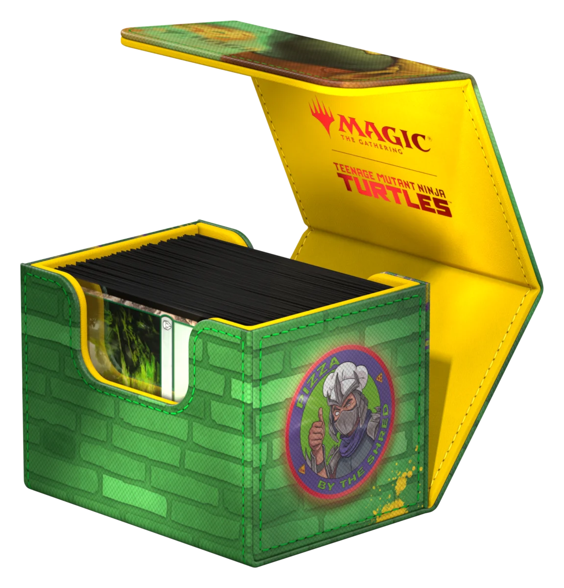 Ultimate Guard – Sidewinder 100+ Xenoskin Deck Box - Magic: The Gathering | Teenage Mutant Ninja Turtles - Forest