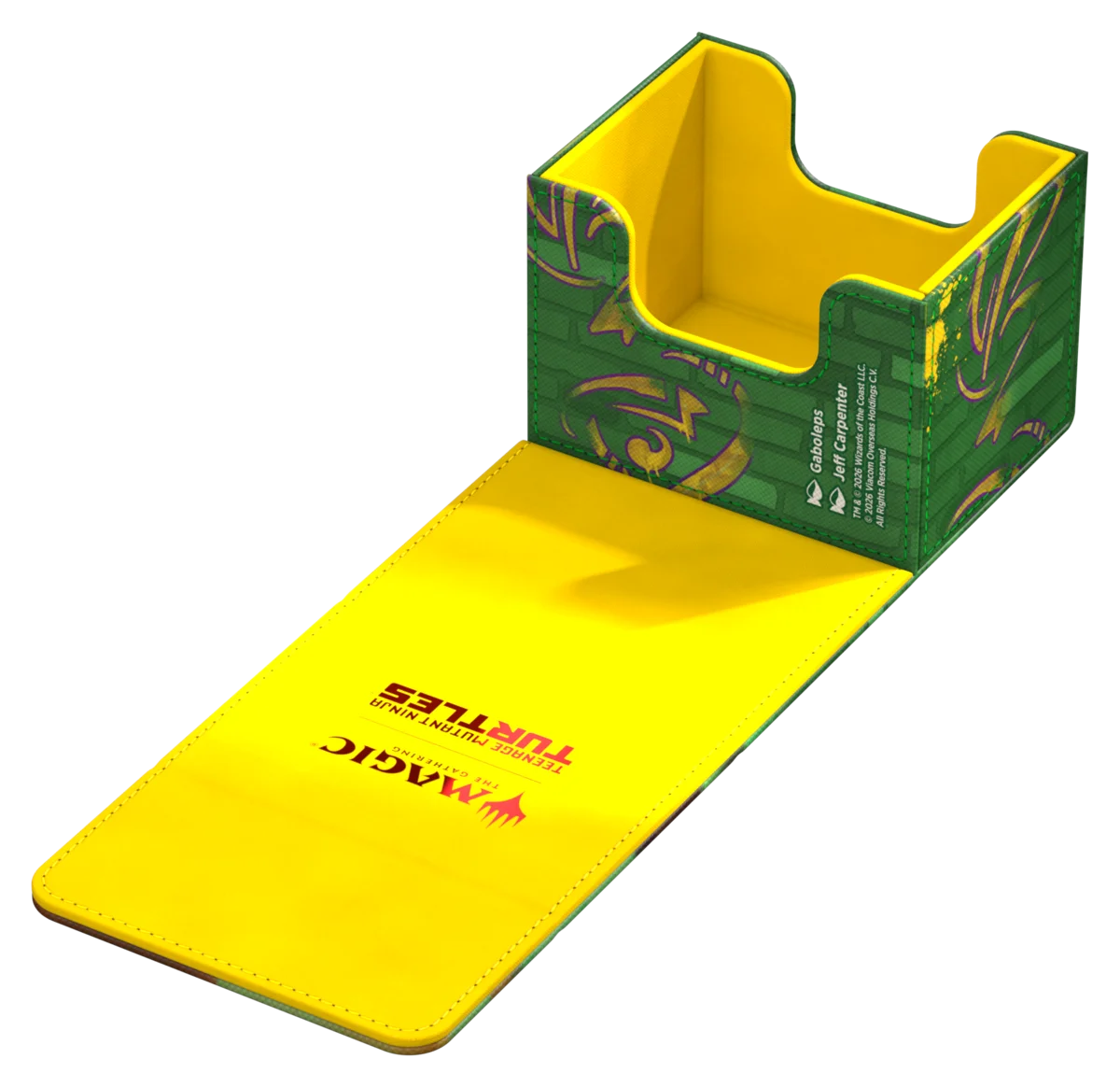 Ultimate Guard – Sidewinder 100+ Xenoskin Deck Box - Magic: The Gathering | Teenage Mutant Ninja Turtles - Forest