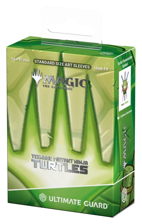 Ultimate Guard – Art Sleeves Standard Size (100) – Magic: The Gathering | Teenage Mutant Ninja Turtles - Turtle Planeswalker Symbol