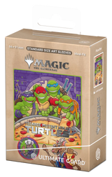 Ultimate Guard – Art Sleeves Standard Size (100) – Magic: The Gathering | Teenage Mutant Ninja Turtles - Pizza Box