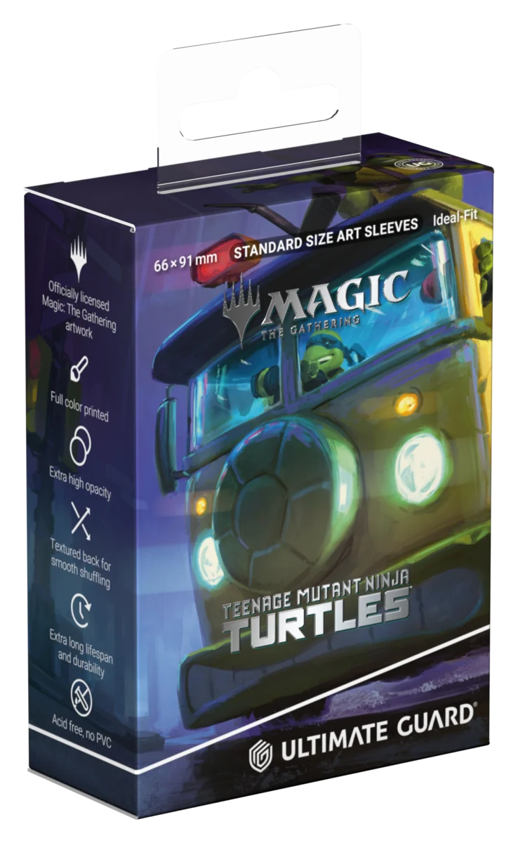 Ultimate Guard – Art Sleeves Standard Size (100) – Magic: The Gathering | Teenage Mutant Ninja Turtles - Turtle Van