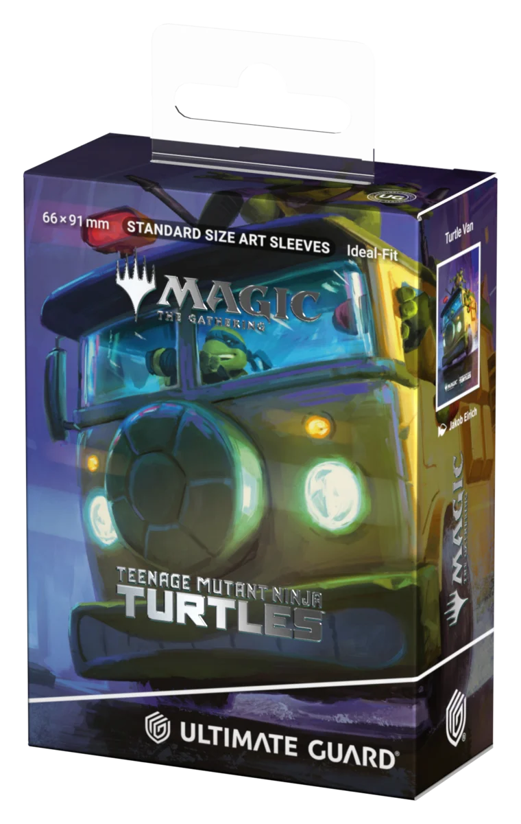Ultimate Guard – Art Sleeves Standard Size (100) – Magic: The Gathering | Teenage Mutant Ninja Turtles - Turtle Van