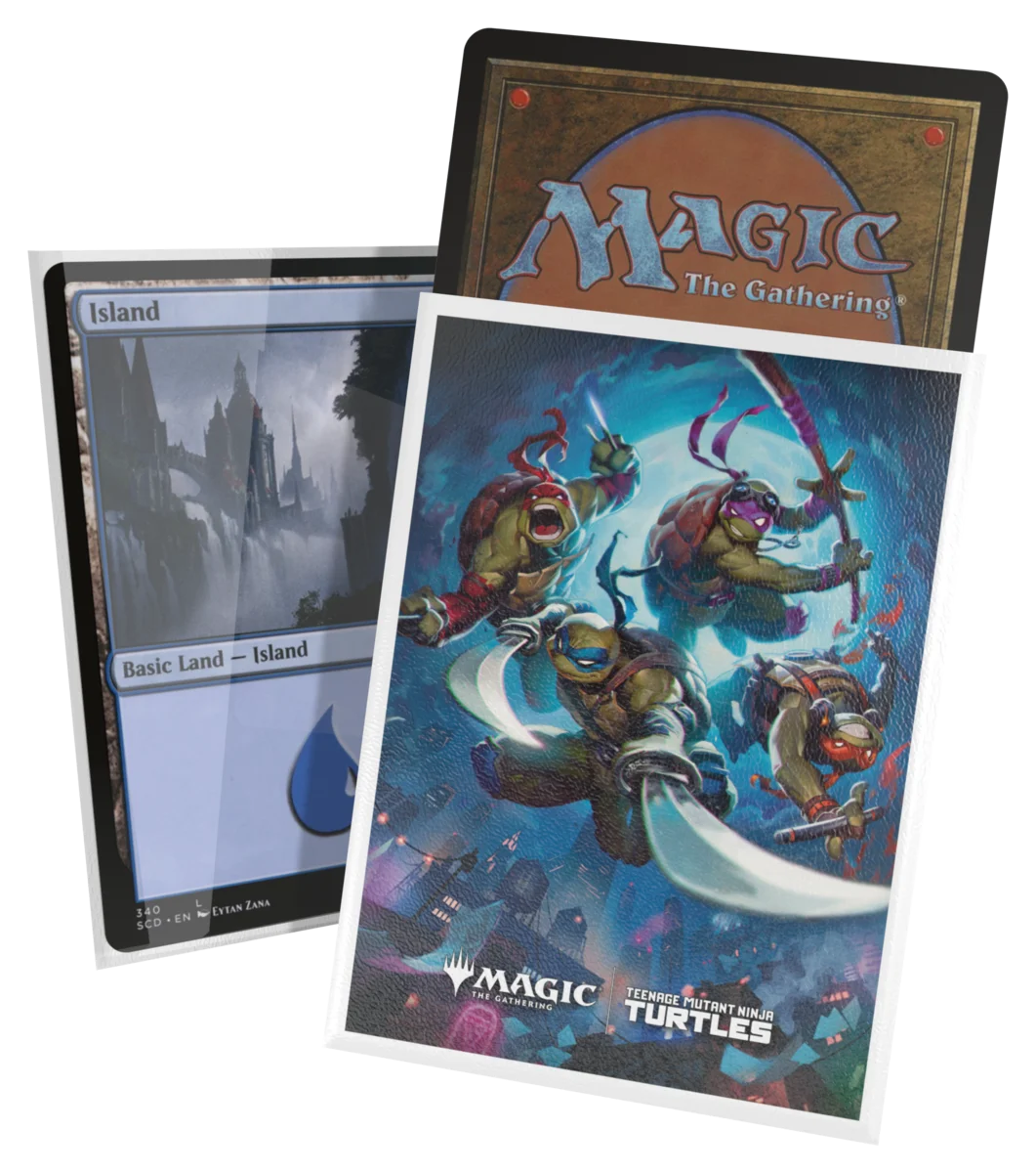 Ultimate Guard – Art Sleeves Standard Size (100) – Magic: The Gathering | Teenage Mutant Ninja Turtles - Heroes in a Half Shell