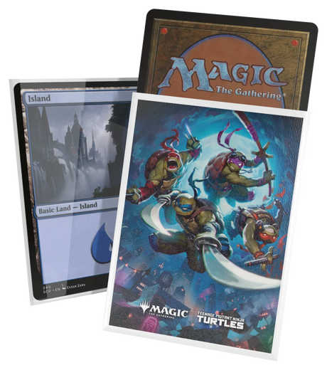 Ultimate Guard – Art Sleeves Standard Size (100) – Magic: The Gathering | Teenage Mutant Ninja Turtles - Heroes in a Half Shell