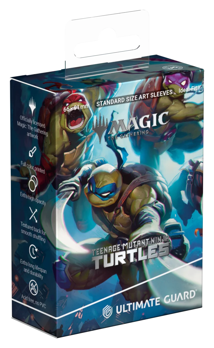 Ultimate Guard – Art Sleeves Standard Size (100) – Magic: The Gathering | Teenage Mutant Ninja Turtles - Heroes in a Half Shell