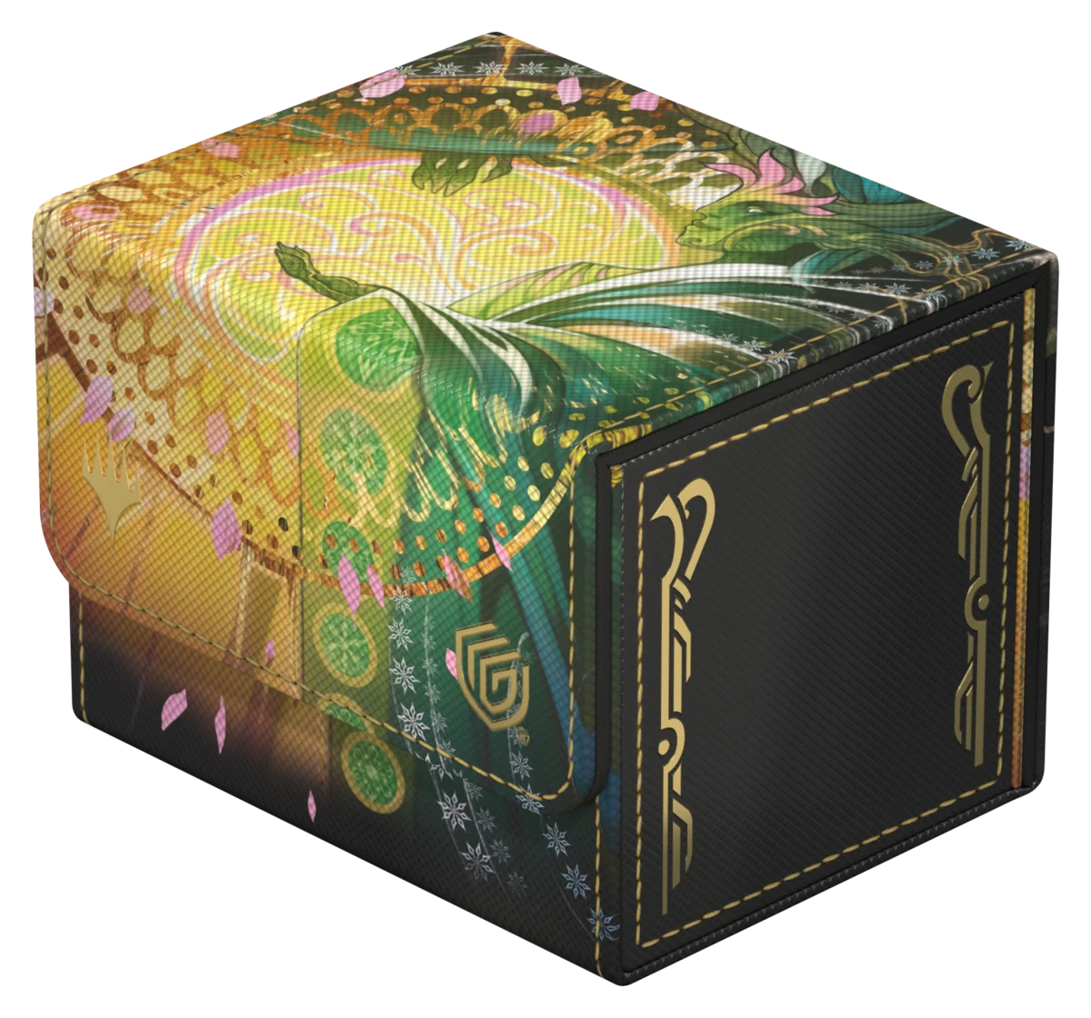 Ultimate Guard – Sidewinder 100+ Xenoskin Deck Box - Magic: The Gathering Secrets of Strixhaven – Veil of Summer