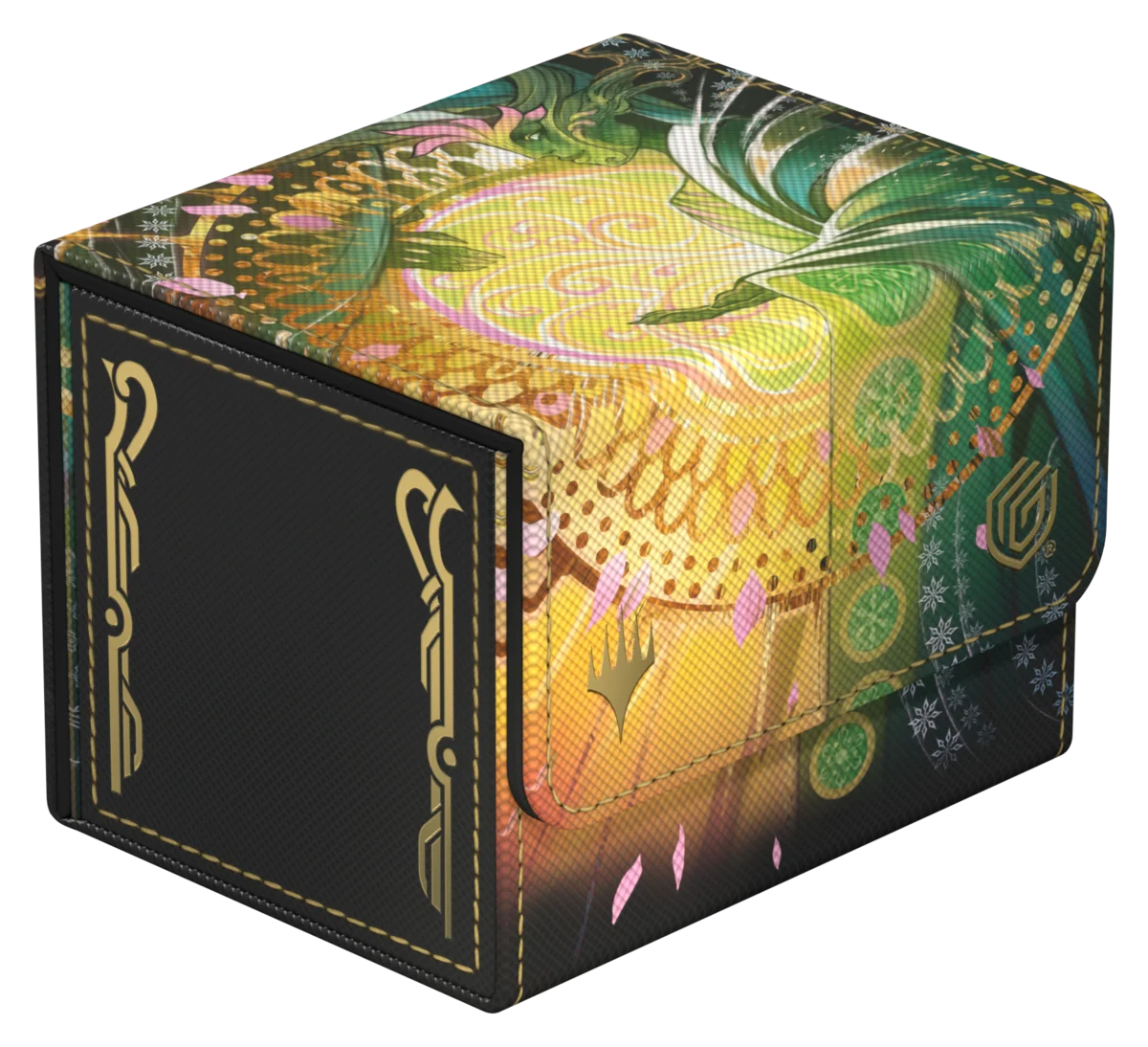 Ultimate Guard – Sidewinder 100+ Xenoskin Deck Box - Magic: The Gathering Secrets of Strixhaven – Veil of Summer