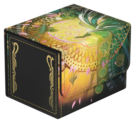 Ultimate Guard – Sidewinder 100+ Xenoskin Deck Box - Magic: The Gathering Secrets of Strixhaven – Veil of Summer