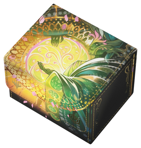 Ultimate Guard – Sidewinder 100+ Xenoskin Deck Box - Magic: The Gathering Secrets of Strixhaven – Veil of Summer