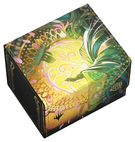 Ultimate Guard – Sidewinder 100+ Xenoskin Deck Box - Magic: The Gathering Secrets of Strixhaven – Veil of Summer