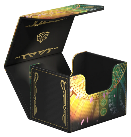 Ultimate Guard – Sidewinder 100+ Xenoskin Deck Box - Magic: The Gathering Secrets of Strixhaven – Veil of Summer