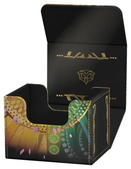 Ultimate Guard – Sidewinder 100+ Xenoskin Deck Box - Magic: The Gathering Secrets of Strixhaven – Veil of Summer