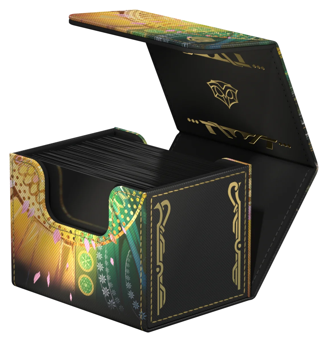 Ultimate Guard – Sidewinder 100+ Xenoskin Deck Box - Magic: The Gathering Secrets of Strixhaven – Veil of Summer