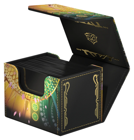 Ultimate Guard – Sidewinder 100+ Xenoskin Deck Box - Magic: The Gathering Secrets of Strixhaven – Veil of Summer
