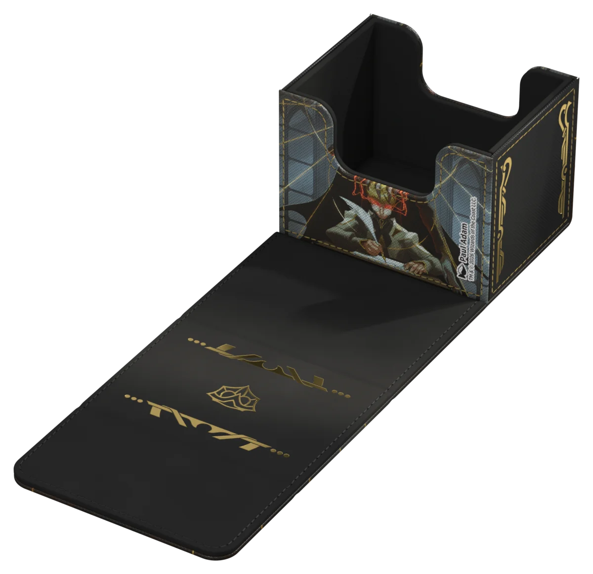 Ultimate Guard – Sidewinder 100+ Xenoskin Deck Box - Magic: The Gathering Secrets of Strixhaven – Vampiric Tutor