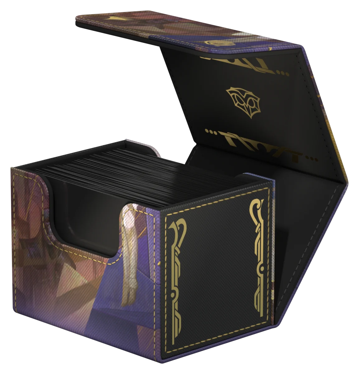 Ultimate Guard – Sidewinder 100+ Xenoskin Deck Box - Magic: The Gathering Secrets of Strixhaven – Akroma's Will