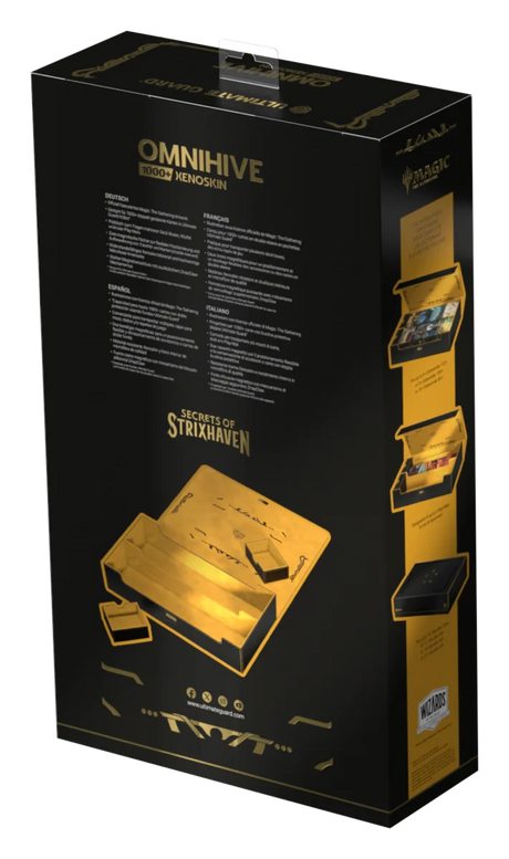 Ultimate Guard - Omnihive 1000+ Xenoskin Deck Box - Magic: The Gathering Secrets of Strixhaven