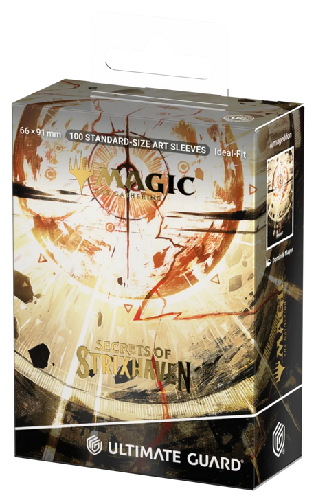 Ultimate Guard – Art Sleeves Standard Size (100) – Magic: The Gathering | "Secrets of Strixhaven" - Armageddon