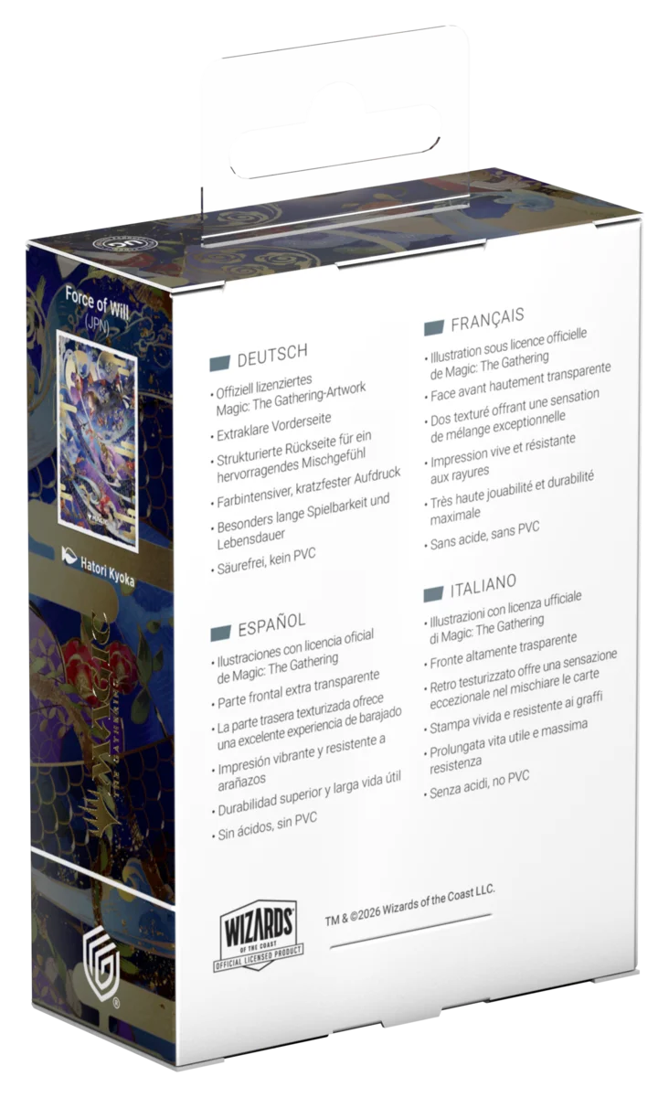 Ultimate Guard – Art Sleeves Standard Size (100) – Magic: The Gathering | "Secrets of Strixhaven" - Force of Will (JPN)