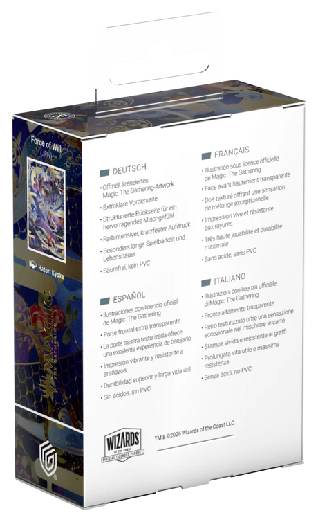 Ultimate Guard – Art Sleeves Standard Size (100) – Magic: The Gathering | "Secrets of Strixhaven" - Force of Will (JPN)