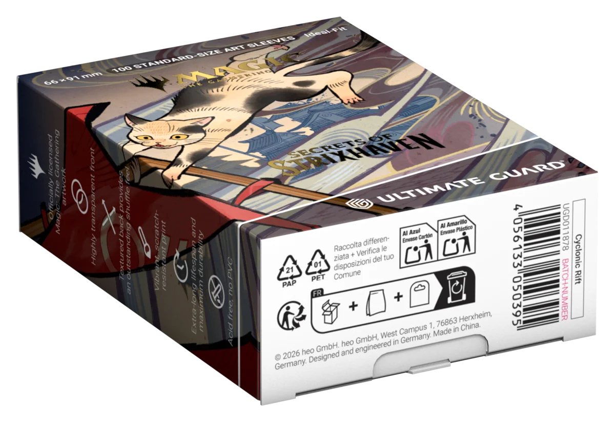 Ultimate Guard – Art Sleeves Standard Size (100) – Magic: The Gathering | "Secrets of Strixhaven" - Cyclonic Rift (JPN)