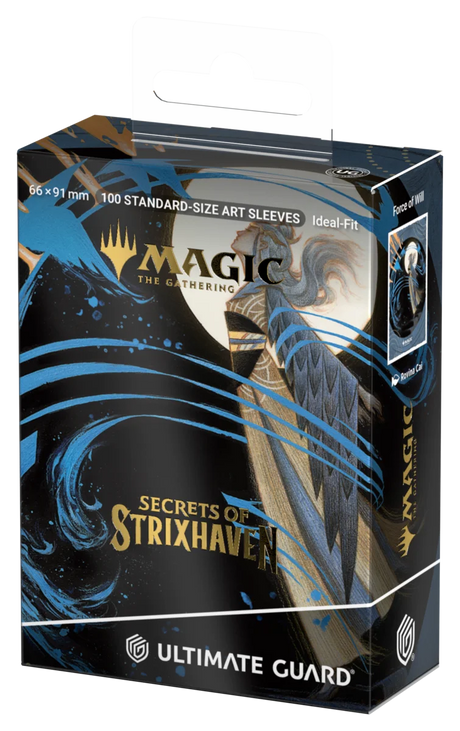 Ultimate Guard – Art Sleeves Standard Size (100) – Magic: The Gathering | "Secrets of Strixhaven" - Force of Will