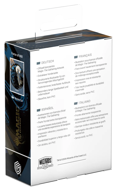 Ultimate Guard – Art Sleeves Standard Size (100) – Magic: The Gathering | "Secrets of Strixhaven" - Force of Will
