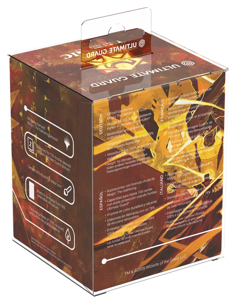 Ultimate Guard RTE Boulder 100+ Magic: The Gathering | Secrets of Strixhaven Lorehold