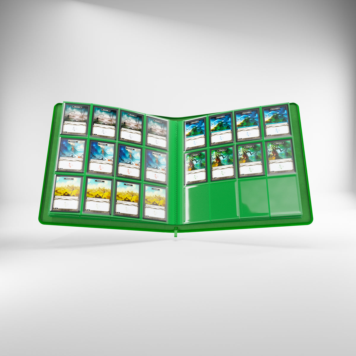 Album Gamegenic Zip-Up 24-Pocket Green – Per Carte TCG