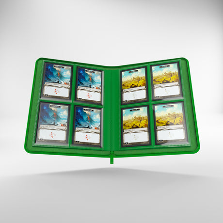 Album Gamegenic Zip-Up 8-Pocket Green – Per Carte TCG