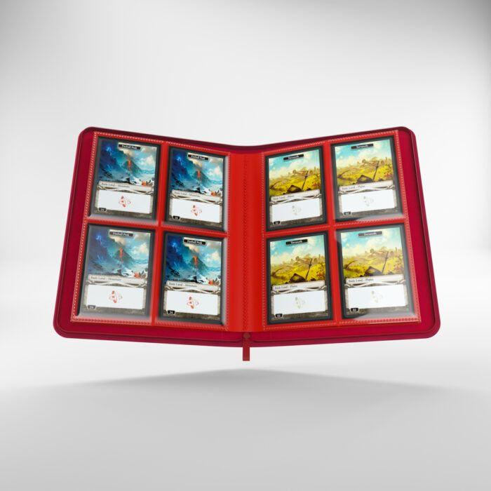 Album Gamegenic Zip-Up 8-Pocket Red – Per Carte TCG