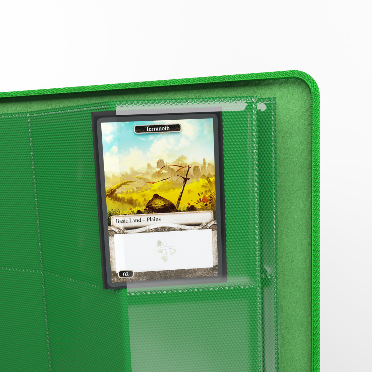 Album Gamegenic Zip-Up 8-Pocket Green – Per Carte TCG