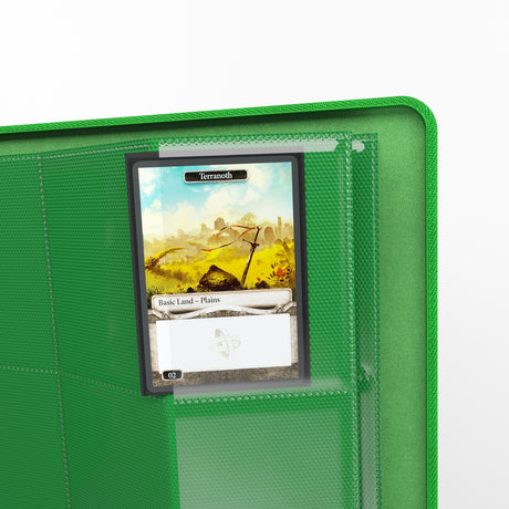 Album Gamegenic Zip-Up 8-Pocket Green – Per Carte TCG