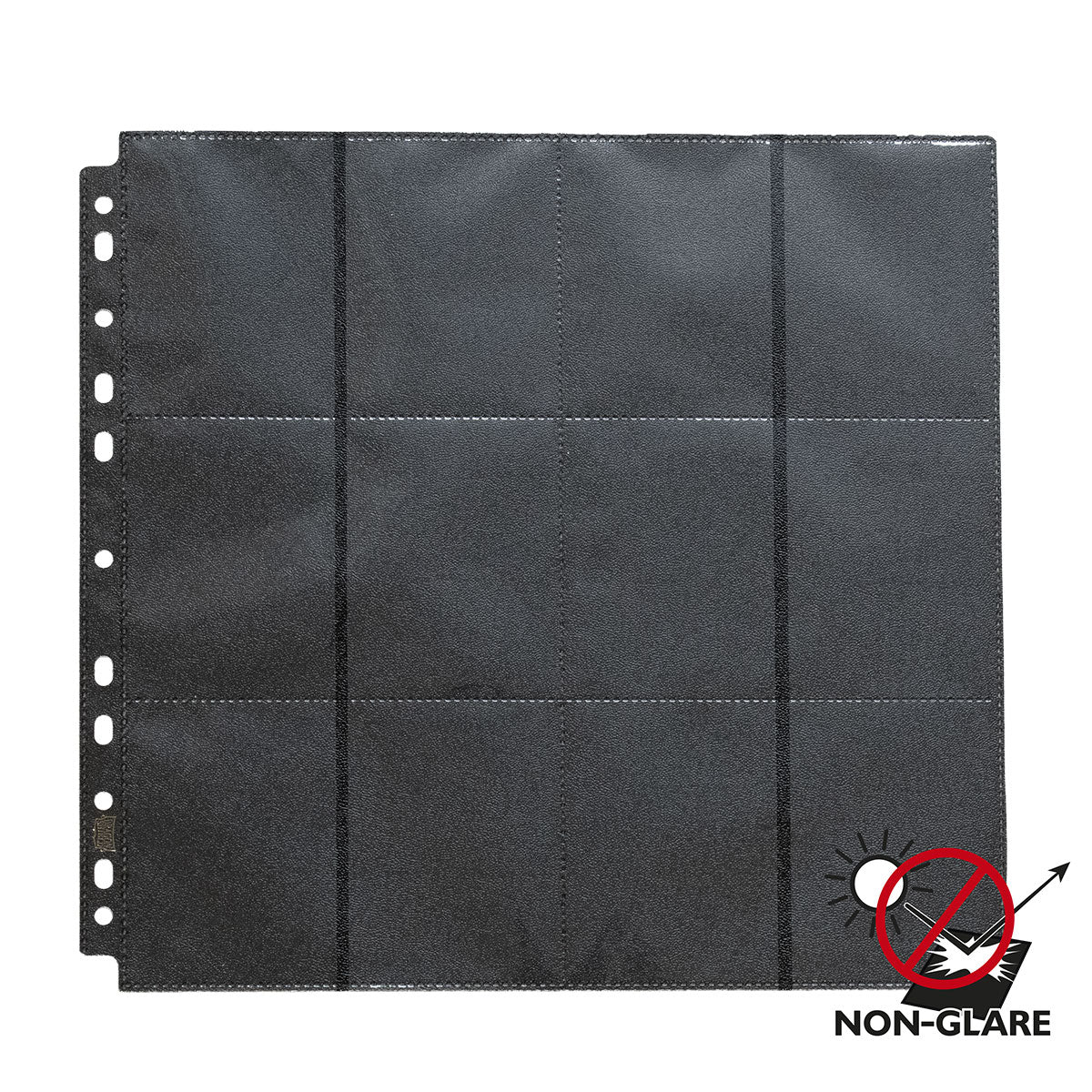 Dragon Shield 24-Pocket Pages Black Non-Glare Sideloaded 50 pagine