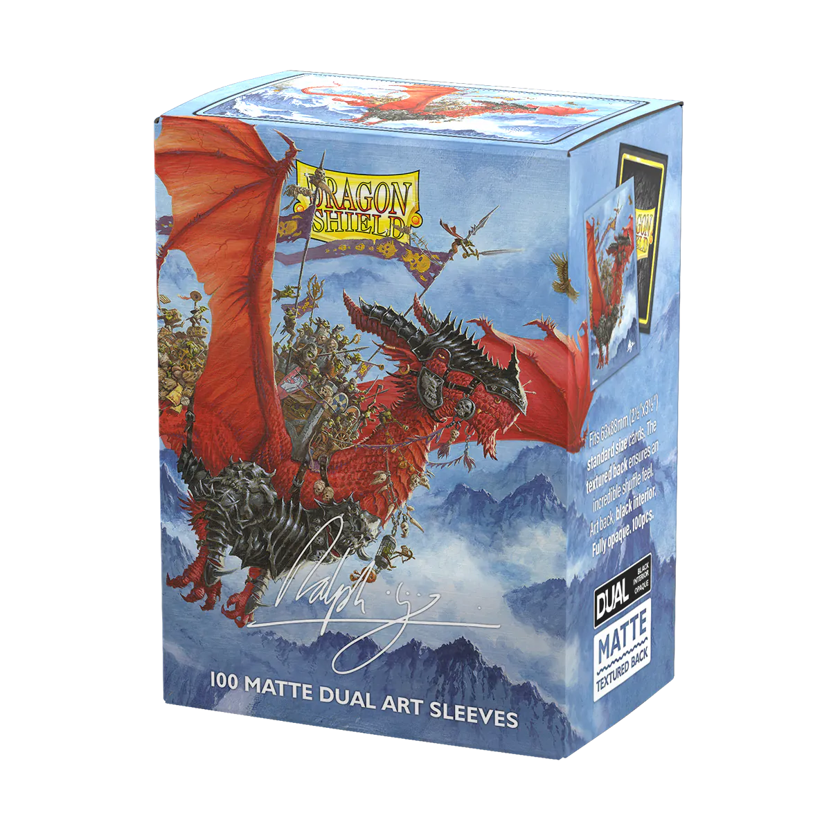 Dragon Shield - Matte Dual Art Sleeves The Raid - Standard Size (100 Bustine)