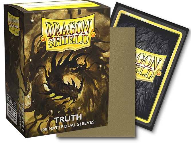 Dragon Shield - Matte Dual Sleeves Truth - Standard Size (100 Bustine)
