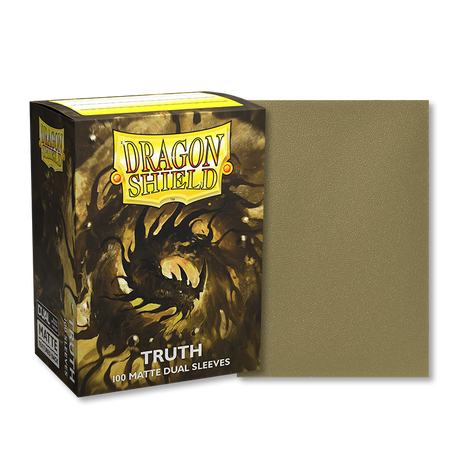 Dragon Shield - Matte Dual Sleeves Truth - Standard Size (100 Bustine)