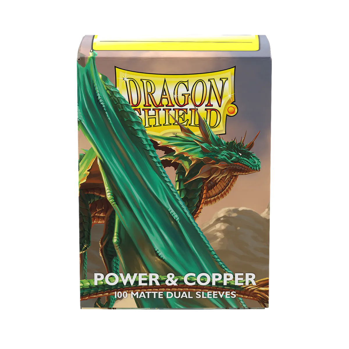 Dragon Shield Matte Dual Sleeves Power & Copper 100 Bustine