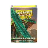 Dragon Shield Matte Dual Sleeves Power & Copper 100 Bustine