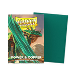 Dragon Shield Matte Dual Sleeves Power & Copper 100 Bustine