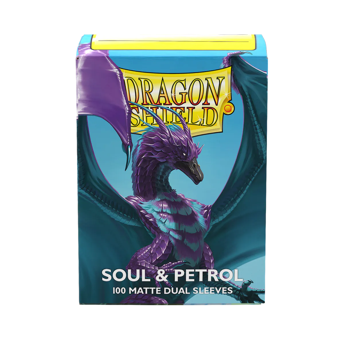 Dragon Shield Matte Dual Sleeves Soul & Petrol 100 Bustine