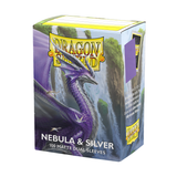 Dragon Shield - Matte Dual Sleeves Nebula & Silver (100 Bustine)