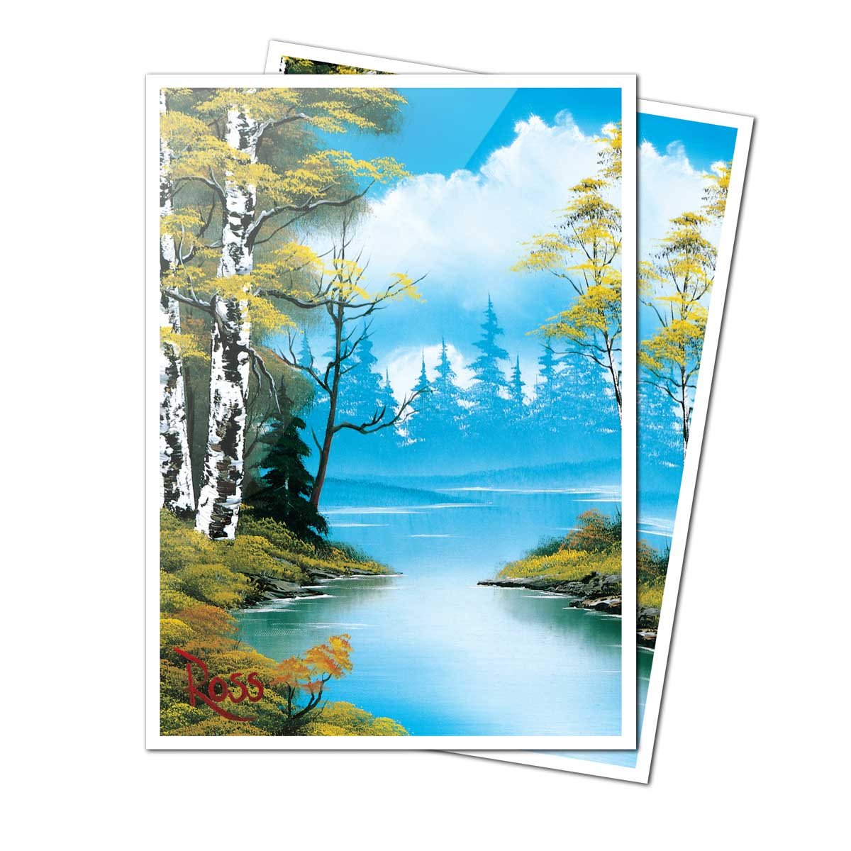Ultra PRO APEX Sleeves – Bob Ross: Lakeside Path (105 bustine)