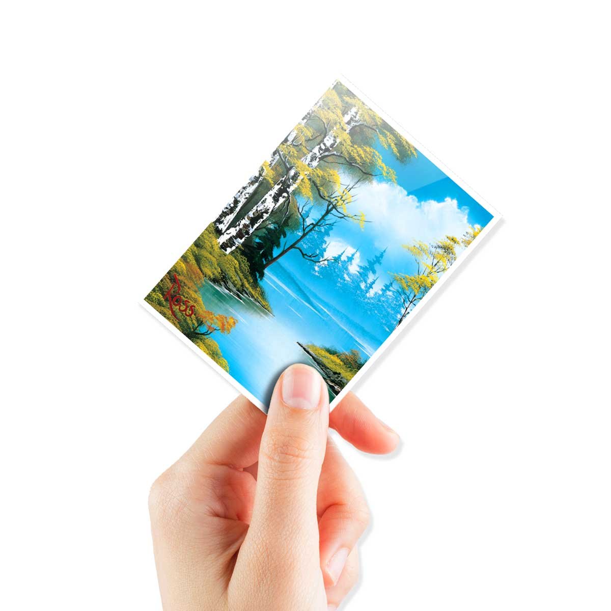 Ultra PRO APEX Sleeves – Bob Ross: Lakeside Path (105 bustine)