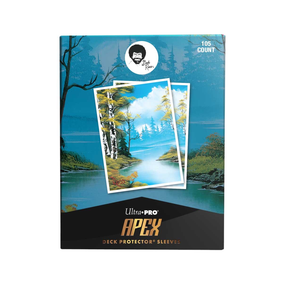Ultra PRO APEX Sleeves – Bob Ross: Lakeside Path (105 bustine)