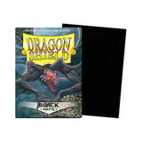 Dragon Shield - Sleeves Matte Black - Standard Size (100 Bustine)