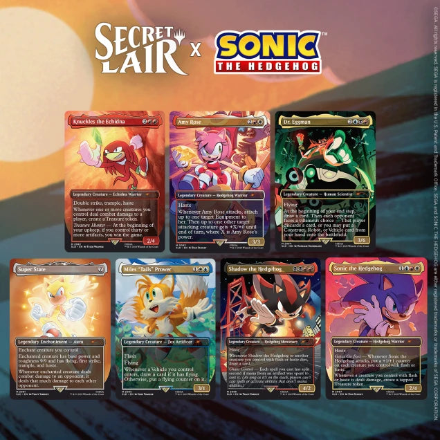 Magic: The Gathering – Secret Lair x Sonic: Friends & Foes Nonfoil(Eng)