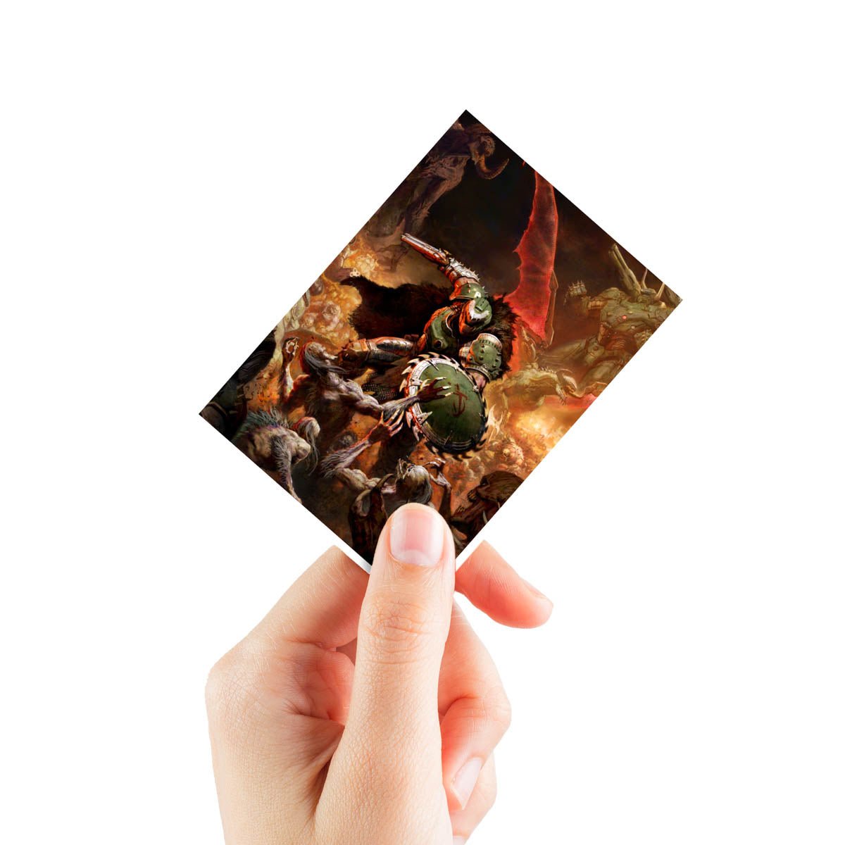 Ultra PRO Apex Sleeves – Doom The Dark Ages – Onslaught (105 bustine)