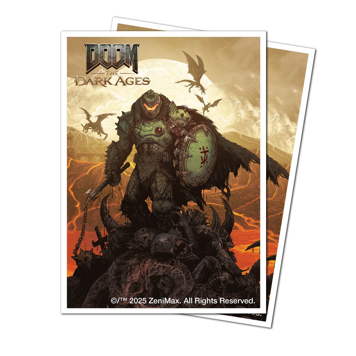 Ultra PRO Apex Sleeves – Doom The Dark Ages (105 bustine)