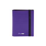 Ultra Pro Eclipse 2-Pocket Binder Royal Purple – Raccoglitore 80 Carte TCG